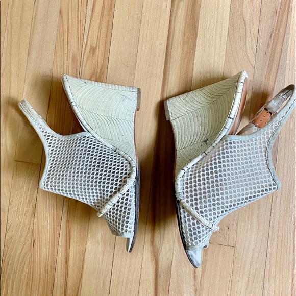 Rebecca Minkoff Emile peep-toe wedge mesh - Picture 6 of 6